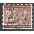 BERLIN -1954 20pf 'AUGUST BORSIG' FINE USED (EB...