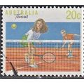 AUSTRALIA, 1990 20c Sports - Tennis p14 x 14.5,...