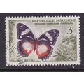 MALAGASY REPUBLIC 1960 BUTTERFLY 3f USED SG10