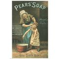Advertising PEARS' SOAP You Dirty Boy Postcard ...