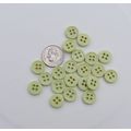 20 Light Green Shirt Buttons 11mm 1/2 Inch Resin 011