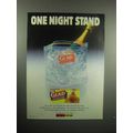 2000 Glad Stand & Zip Bag Ad - One Night Stand