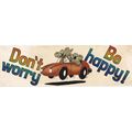 Don't Worry - Be Happy !. Vinyl Sticker. Ref: S...