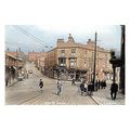 ptc5202 - Lancs. - Early view along Lees Road i...