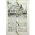Boathouse, Light & Shade Lead Pencil Drawing, B...