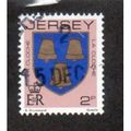 JER 1981 2P 'ARMS OF JERSEY FAMILIES' FINE USED...