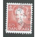 DEN 1990 3.75KR 'QUEEN MARGRETHE II' FINE USED ...