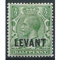 British Levant 1912 L16 1/2d Green Mounted Mint ..