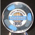 ROADHOUSE $100, Casino Chip - Tunica, Mississip...