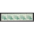 2123 3.4c School Bus Very Fine MNH Dry Gum PNC ...