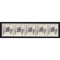 2124 4.9c Buckboard Very Fine MNH Dry Gum PNC 3...