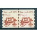 1898A 4c Stagecoach Fine MNH Dry Gum CNP Left 4...