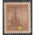 Mi: 92AY (III) MNH 1945 Cat € 27