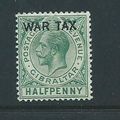 gibraltar stamps war stamp hm sg86 sg 86