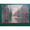 CP 1910 - Flood in Paris ( Boulevard Haussmann )