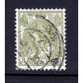 NETHERLANDS 1898 SG 174 3c GREEN FINE USED #6