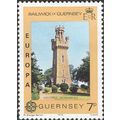 GUERNSEY, Europa, Victoria Monument, yellow 197...
