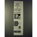 1943 Acme Electric Transformers Ad - fight battles and break Bottle-Necks