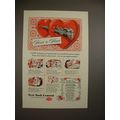 1951 New York Central Train Ad - Heart to Heart