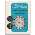 Warren Telechron Company 1945 vintage electric ...