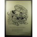 1951 Kimberly-Clark Paper Advertisement - cartoon by Tom Henderson