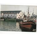 La Criee Bretagne France Postcard posted 1977 c...