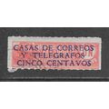 ECUADOR RAILWAY PUERTO DE BOLIVAR TOBACCO STAMP...