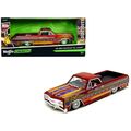 1965 Chevrolet El Camino Lowrider Candy Red Met...