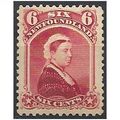 Newfoundland 1894 SG60 6c Crimson-Lake Mounted ...