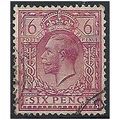 1913 SG384 6d Dull Purple Watermark Royal Cyphe...
