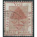 Orange Free State 1888 SG48 1/2d Chestnut Fine ...