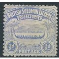 Solomon Islands 1907 SG1 1/2d Ultramarine Mount...