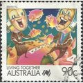 AUSTRALIA, Living Together, Banking, pink 1988,...