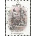 AUSTRALIA, Gold Rush, Licence Inspected, pink 1...