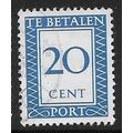 1947/1958 NVPH P93 - #2 fine used (o)