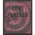 1887 O66 6d Purple/Rose Govt Parcel Official Go...