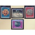 Luxembourg Stamps Scott #581 To 584, Mint Never...