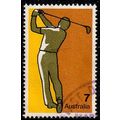 Australia 1974 Sport Golf 7c Used Stamp