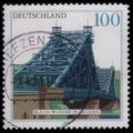 GERMANY 2000 Bkue Winder Bridge Dresden 100pf S...