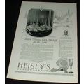 1926 Heisey's Glassware Ad, Bass Recipie!!