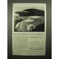 1934 Hupmobile Car Ad - Foretells its Performance