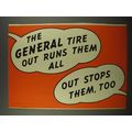 1940 General Tire Ad - Out Runs Them All