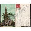 CT New London Postcard St James Church ct_box4~...