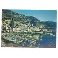 LE PORT, MONTE-CARLO, MONACO used vintage postc...