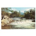 RIVER LYON AT BRIDGE OF BALGAY, DUNDEE, ANGUS u...