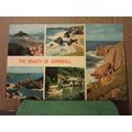 multiview, BEAUTY OF CORNWALL county used postc...