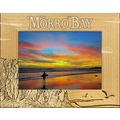 Morro Bay California Laser Engraved Wood Pictur...