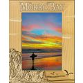 Morro Bay California Laser Engraved Wood Pictur...