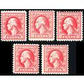 526, Mint NH 2¢ FIVE Fresh Stamps CV $287 - Stu...