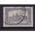 HUNGARY 1920 15k PARLIAMENT BUILDING USED
